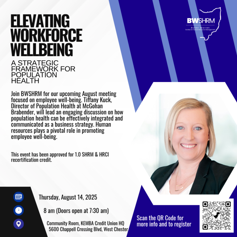 Elevating Workforce Wellbeing - A Strategic Framework for Population Health